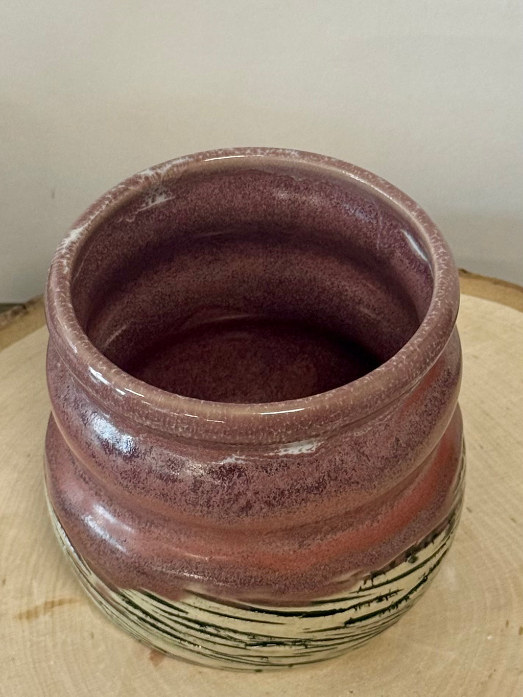 Bubble mug, pink and purple