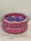 Pink, Purple, and Blue Candle Holder