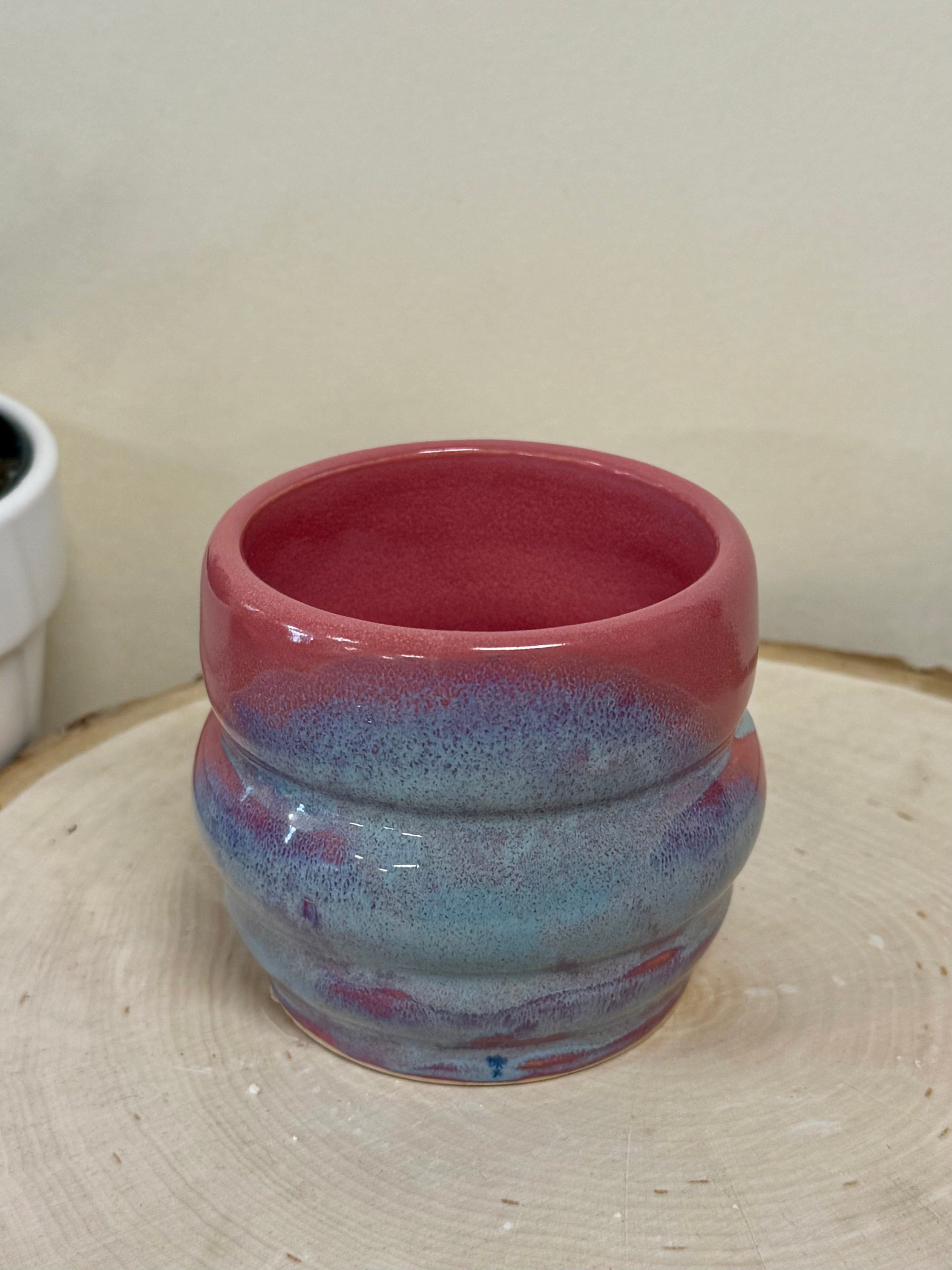 Pink and Blue