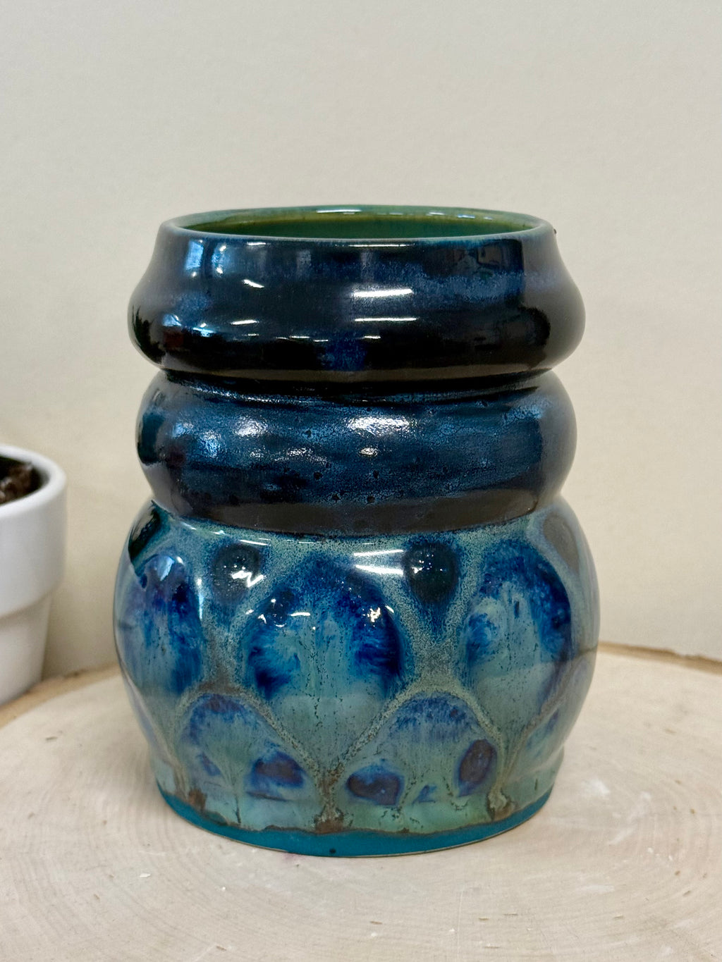 Green and Blue Bubble Mug
