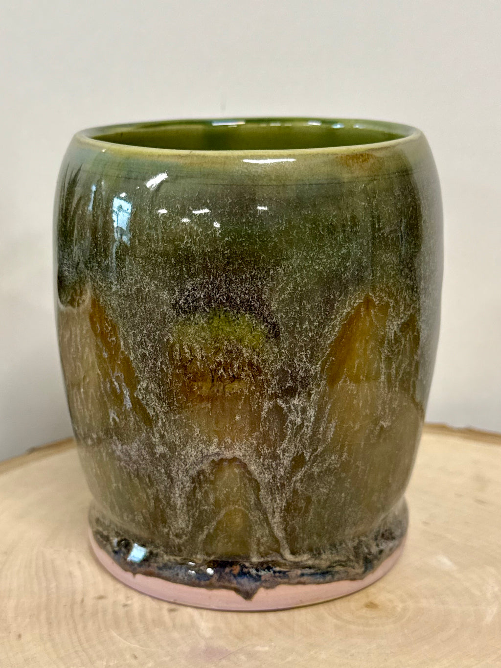 Green and Brown mug