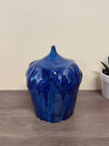 Blue Cloud Form vase